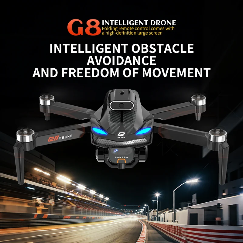 Оригинальный складной дрон G8  – обзор и цена Fpv Brushless Rc Drone 4K