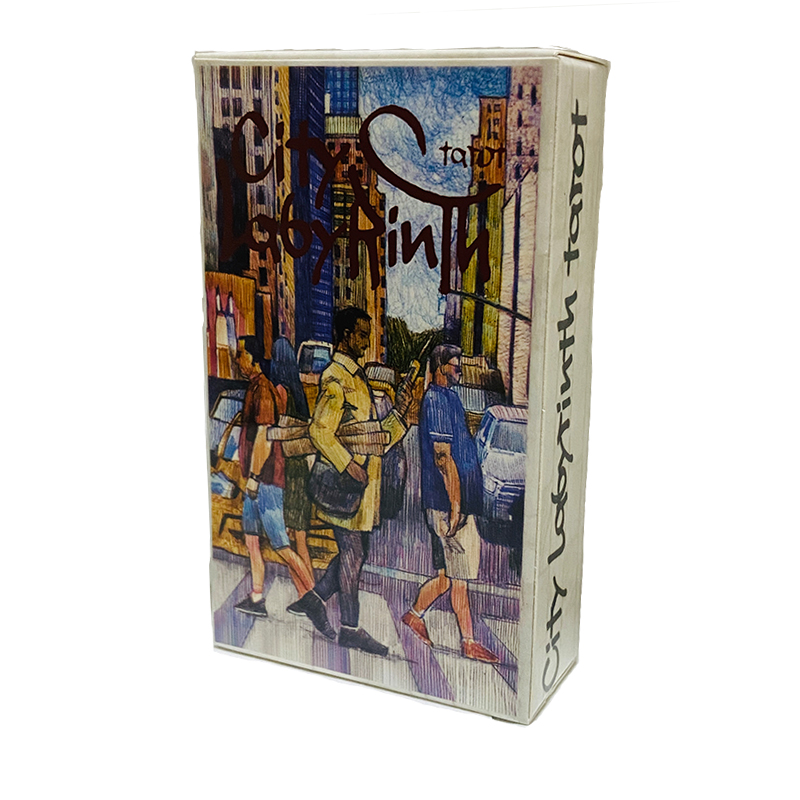 Карты Таро «Городской Лабиринт – обзор и цена Tarot Cards Deck With Guidebook