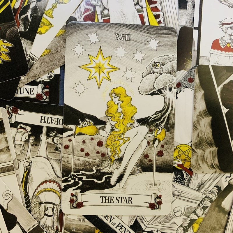 Секретные зеркальные карты Тар – обзор и цена Tarot Cards Deck With Guidebook