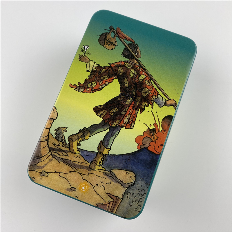 Металлическая коробка, позолоч – обзор и цена Tarot Cards Deck With Guidebook