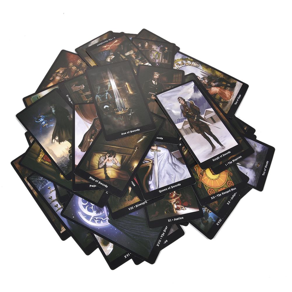78Крт Таро в стиле стимпанк, к – обзор и цена Tarot Cards Deck With Guidebook