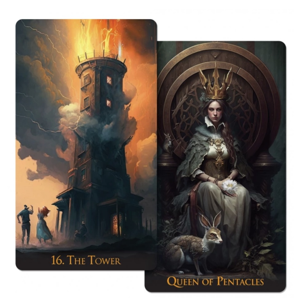 Колода Таро «Дивной мир» 12*7  – обзор и цена Tarot Cards Deck With Guidebook