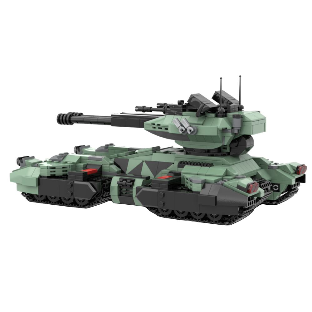 Конструктор MOC UNSC Grizzly T – обзор и цена Lego Compatible Military Tank