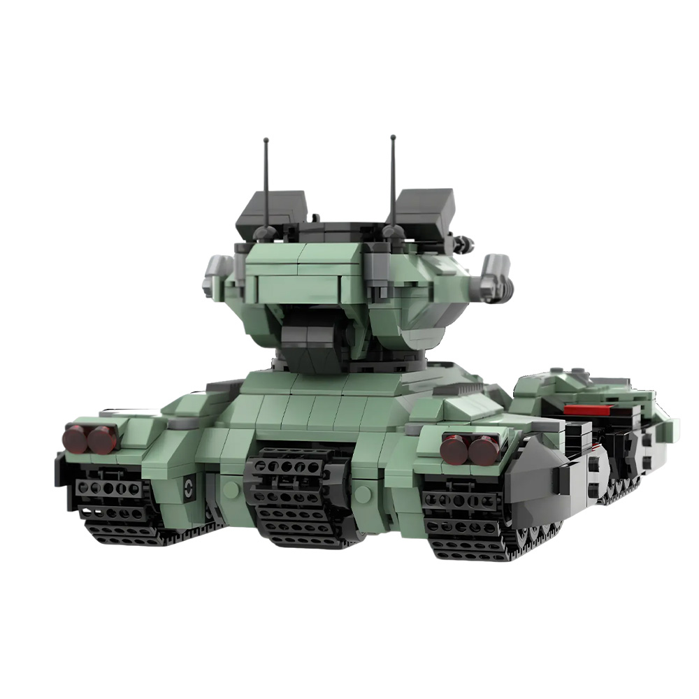 Конструктор MOC UNSC Grizzly T – обзор и цена Lego Compatible Military Tank