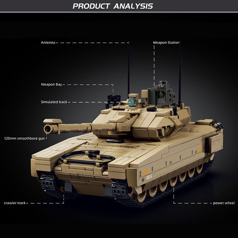 Военный конструктор из 924 дет – обзор и цена Lego Compatible Military Tank