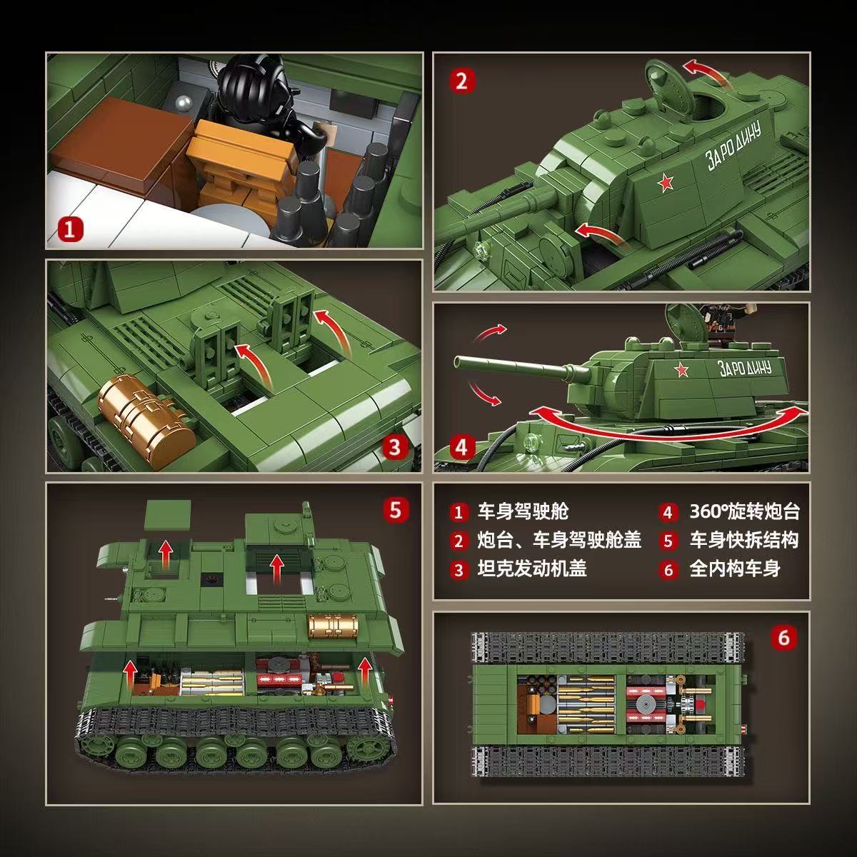 Военные конструкторы тяжелых т – обзор и цена Lego Compatible Military Tank