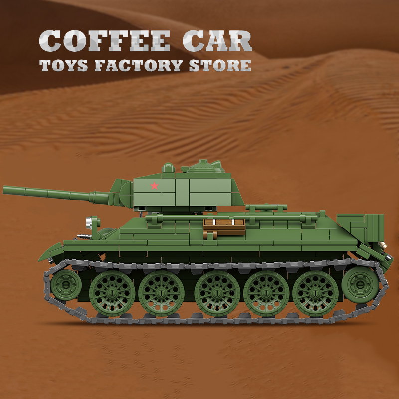Конструктор M4A3: Средний танк – обзор и цена Lego Compatible Military Tank